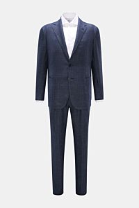Stile Latino Anzug 'Vincenzo' navy/graublau kariert