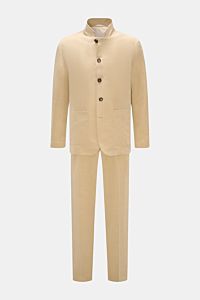 Doppiaa Anzug 'Aanetoant' beige