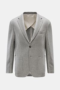 Agnona Cashmere Sakko grau meliert