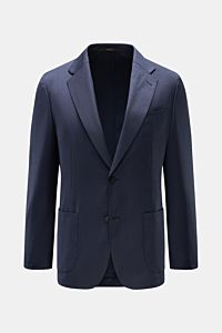 Windsor Sakko 'Travel' navy meliert