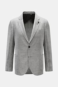 Lardini Sakko grau/hellgrau kariert