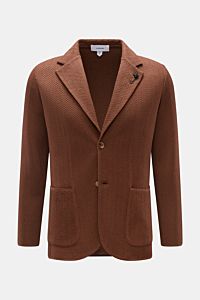 Lardini Strickblazer braun