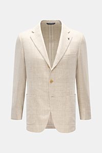 Belvest Smart-casual jacket cream/beige checked