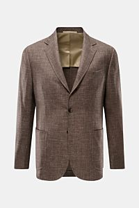 Stile Latino Smart-casual jacket 'Vincenzo' dark brown mottled