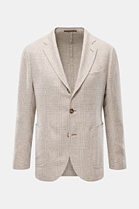 Sipario Sakko 'Ginza' taupe/creme kariert