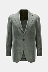 Cesare Attolini Sakko graugrün meliert