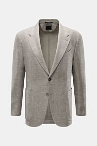 Zegna Smart-casual jacket 'Riviera' grey/white mottled