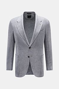 Zegna Sakko 'Riviera' dark navy/weiß meliert