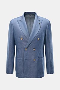 Santaniello Smart-casual jacket grey-blue mottled