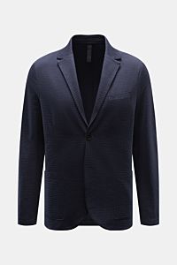 Harris Wharf London  Seersucker blazer navy