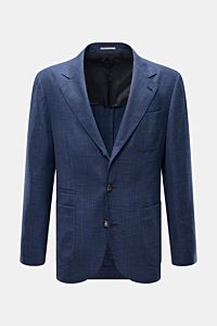Brunello Cucinelli Smart-casual jacket navy/grey-blue checked