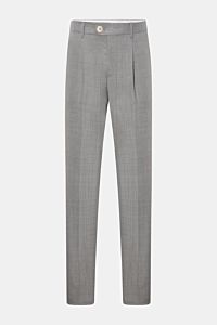 Brunello Cucinelli Wollhose grau meliert