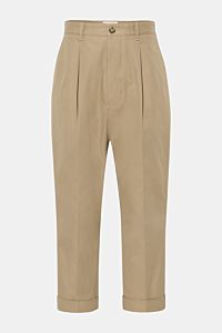 Ami Paris Chino 'Carrot Oversized' sand