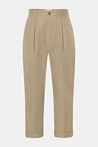 Ami Paris Chino 'Carrot Oversized' sand