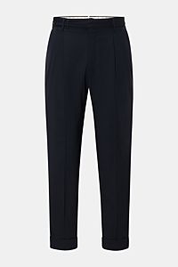 PT Torino Wool trousers 'Carrot Fit' navy