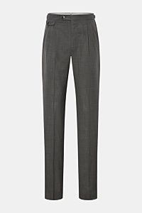 PT Torino Wool trousers 'Gentleman Fit' dark grey mottled