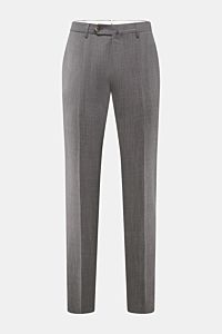 PT Torino Wollhose 'Slim Fit' grau meliert