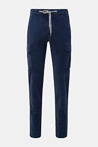 Cord Cargo-Joggpants 'Tor' navy
