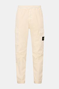 Stone Island Cargo-Jogpants 'Regular Tapered' creme