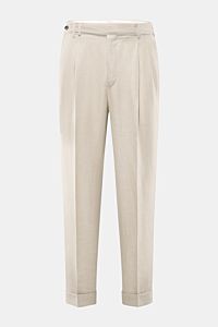 PT Torino Trousers 'Carrot Fit' sand
