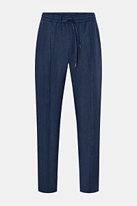 Briglia 1949 Jogger pants 'Wimbledon' dark blue mottled