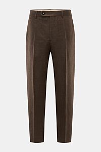 Berwich Leinenhose 'Chiaia' dunkelbraun