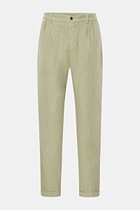 04651/ A trip in a bag Leinen-Jogpants 'Linen Pants' salbei