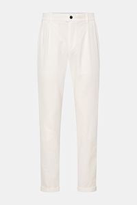 04651/ A trip in a bag Seersucker-Hose 'Technical Seersucker' offwhite
