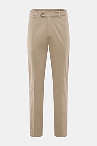 04651/ A trip in a bag Baumwoll-Jogpants 'Flex Light' taupe