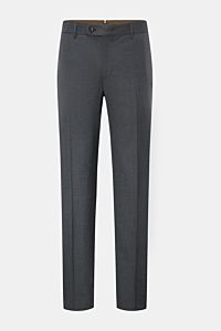 Windsor Wool trousers 'Bene' dark grey mottled