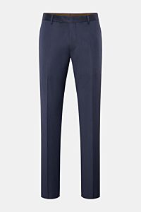 Windsor Wool trousers 'Sole' grey-blue