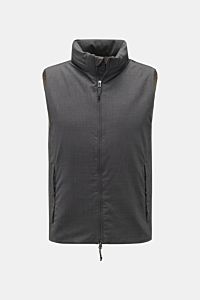 The Product is the Hero Daunenweste 'A Special Vest' grau meliert