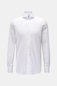 Finamore Business shirt 'Sergio Napoli' shark collar white