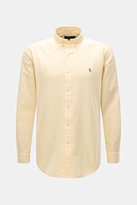 Polo Ralph Lauren Oxford-Hemd Button-Down-Kragen gelb/weiß gestreift