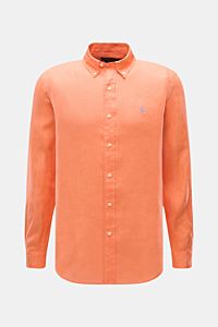Polo Ralph Lauren Leinenhemd Button-Down-Kragen orange