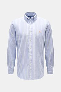 Polo Ralph Lauren Oxford-Hemd Button-Down-Kragen blau/dunkelgrau/weiß gestreift