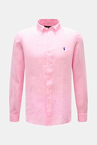 Polo Ralph Lauren Leinenhemd Button-Down-Kragen rosé