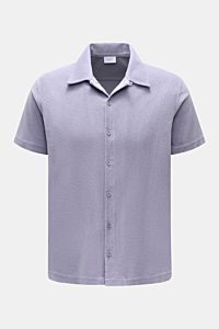 04651/ A trip in a bag Frottee-Kurzarmhemd 'Terry Cuba' lavender