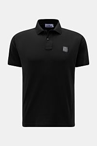 Stone Island Jersey polo shirt black