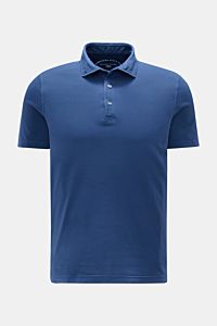 Fedeli Jersey-Poloshirt 'Zero' dunkelblau