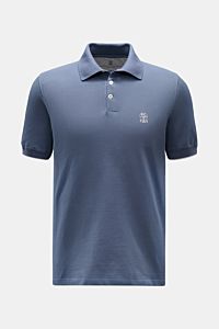 Brunello Cucinelli Poloshirt graublau