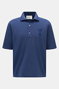 Ami Paris Poloshirt 'Boxy Fit' dunkelblau