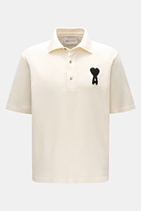 Ami Paris Poloshirt 'Boxy Fit' creme