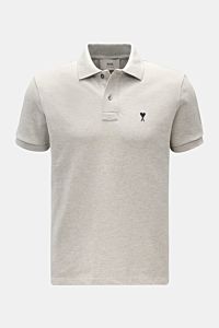 Ami Paris Poloshirt grau meliert