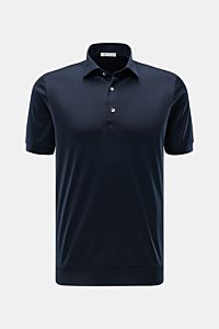 Stefan Brandt Jersey-Poloshirt 'Luca' dark navy