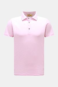 B.F. Knitwear Jersey polo shirt rose mottled