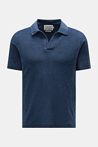MC2 Saint Barth Frottee-Poloshirt 'Jeremy' navy