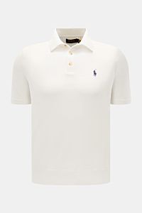 Polo Ralph Lauren Kurzarm-Strickpolo offwhite