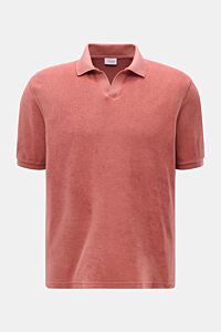 04651/ A trip in a bag Frottee-Poloshirt 'Terry Johnny' altrosa