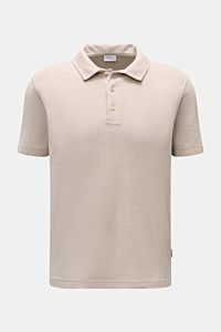 04651/ A trip in a bag Frottee-Poloshirt 'Terry Polo' beige